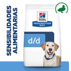 Hill's Prescription Diet d/d Food Sensitive Pato ração para cães, , large image number null